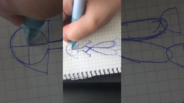 Учимся рисовать девочку