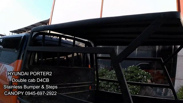 CDO  CANOPY?HYUNDAI PORTER2 Stainless Bumper & Steps Cagayan de oro city PH