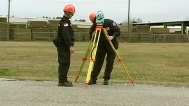Total Station 10   Nikon NPL 352  Setting and Leveling   Setting Up over a Known Point   YouTube