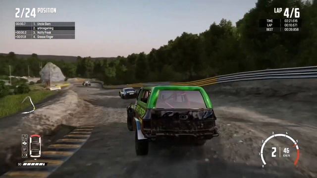 Quick race but a lot happened (wreckfest racing)