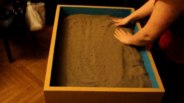 Коротенький сеанс песочной терапии