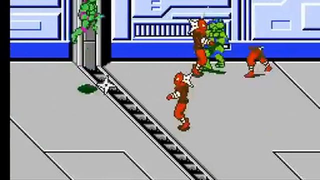 008. NES Longplay [008] Teenage Mutant Ninja Turtles III- The Manhattan Project (2P)