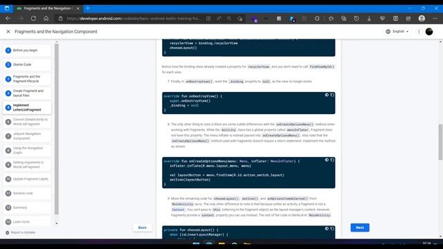 Introduction to the NAvigation component