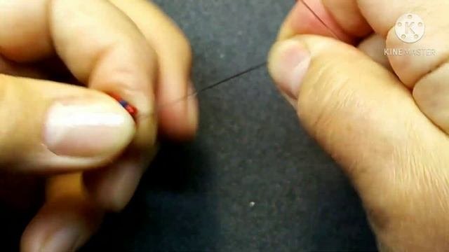 ЦЕПОЧКА из бисера. ПРОСТО БЫСТРО.BEADED CHAIN.  VERY EASY