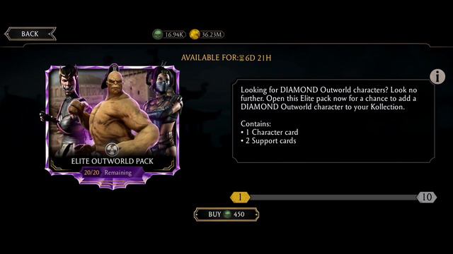 Make it Rain and Elite Outworld Diamond Pack Opening | MK Mobile