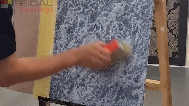 Быстрый мастер-класс! Простое нанесение новой декоративной краски Perle Farbe!