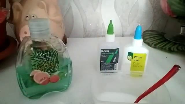 Желе слайм!?!?!!/ Glossy slime?!?!?!/ Юля Мэд ❤️