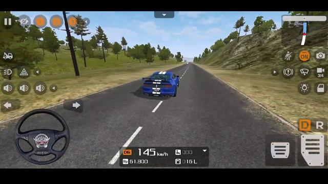 Ford Mustang Car Off-Roading - Bus Simulator Indonesia - Car Games Android Gameplay