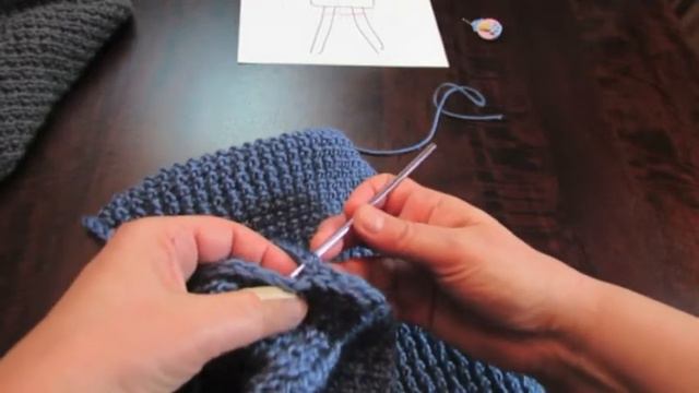Knitted vest/shrug. Complete tutorial. Great project for beginner. Video #89.