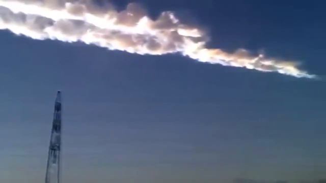 Падение метеорита в Челябинске (15.02.2013). Meteorite in Chelyabinsk