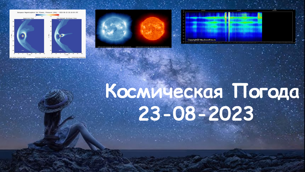 Космическая Погода 23.08.2023