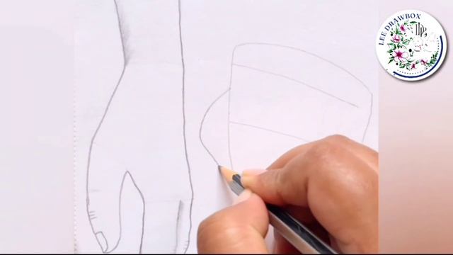 Hands drawing for beginners 2 Different Ways