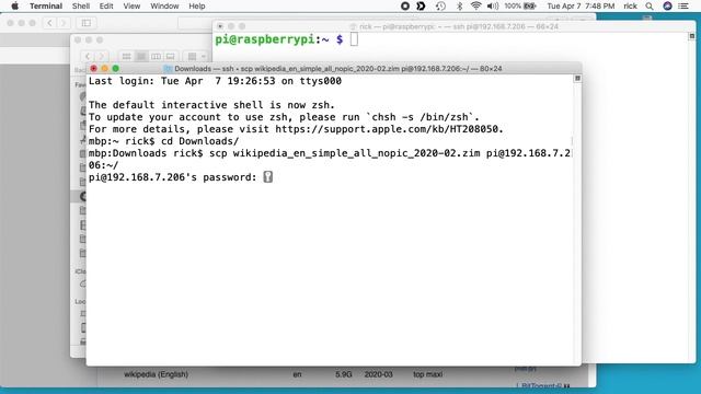 Offline Wikipedia Wireless Access Point on a Raspberry Pi using Kiwix