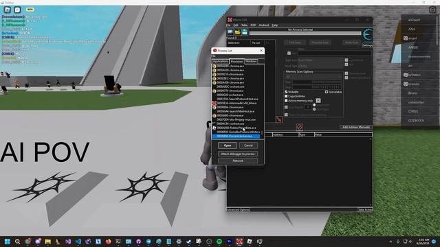 Roblox Game Client 64 bit - Cheat Engine