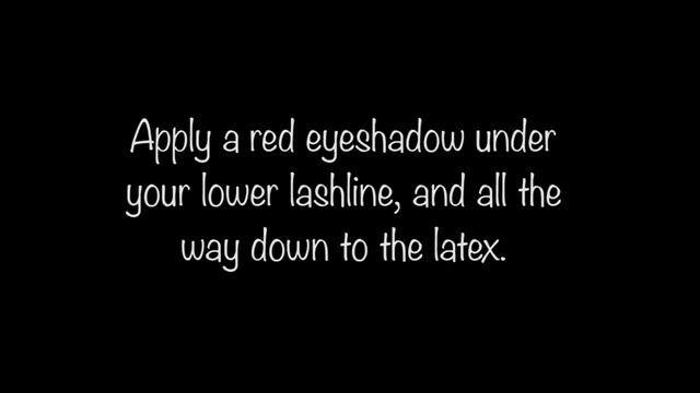 Scarface makeup tutorial