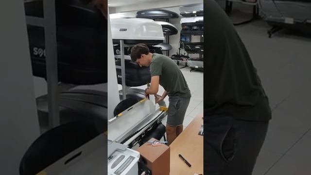 Сборка багажника поперечин Turtle