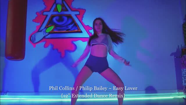 Phil Collins  Philip Bailey ~ Easy Lover  {12'' Extended Dance Remix}