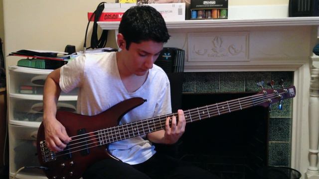 Dream on Dreamer | The World In Front of Me [Bass Cover]