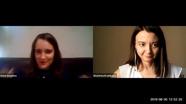 Диалог с преподавателями Дарья Созыкина и Екатерина Крамкова