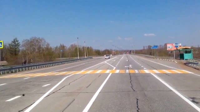 А 370. Вьезд в р.п. Переяславка в направлении г. Хабаровск
