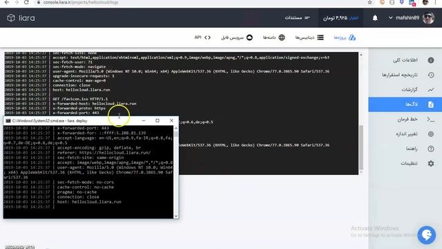 Docker Deployment on Liara Cloud