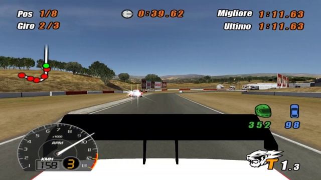 S.C.A.R  Squadra Corse Alfa Romeo PC 155 V6Ti on Laguna Seca