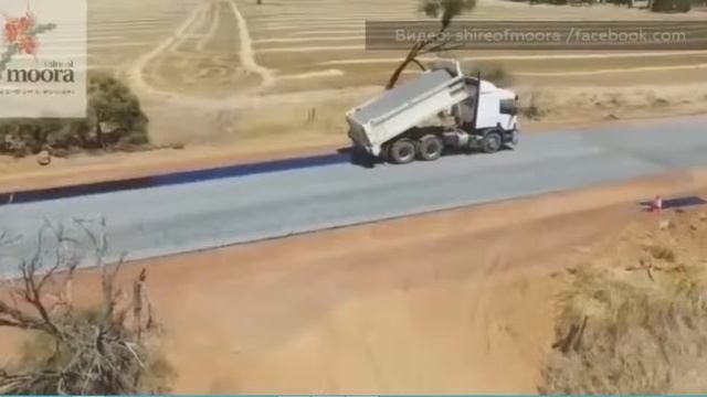 Быстрая укладка асфальта
