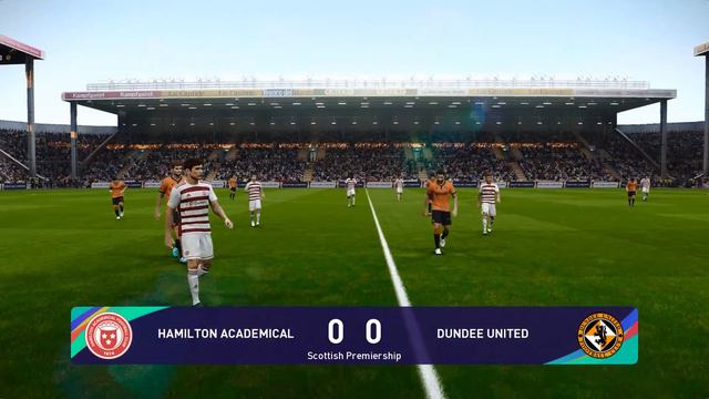 PES 2021 | Hamilton vs Dundee United - Scotland Premiership | 16/01/2021 | 1080p 60FPS