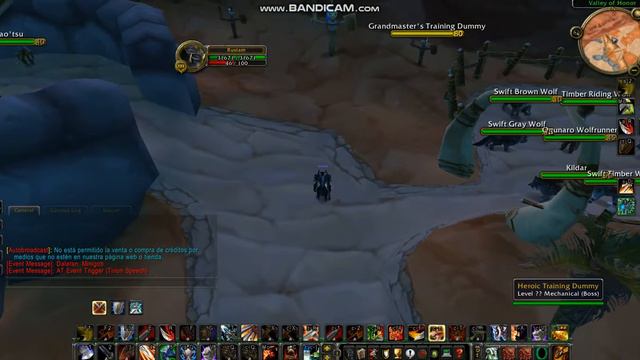 arma en filo bug wow aura 8/9/2021