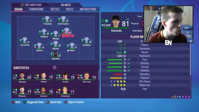 FIFA 22 BRIGHTON REALISTIC CAREER MODE EP 10 NOT GOOD ENOUGH + CHELSEA AWAY !!!