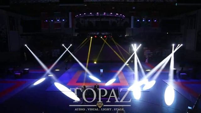 Opening Light Show for Karate Championship 2019 - Sharjah Self Defense Sports Club