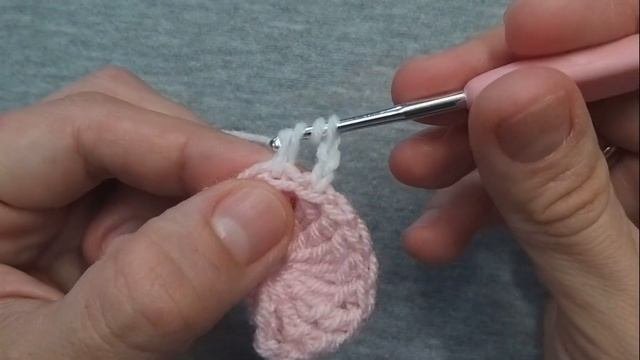 МАЛЕНЬКИЕ квадратные МОТИВЫ с СЕРДЦЕМ. Вязание крючком.
