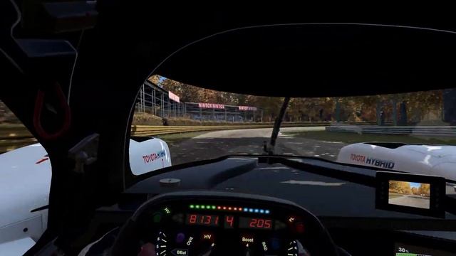Toyota TS040 Hybrid - 2014 - Monza GP Historic - Autumn - Project Cars 2 - Test Drive - POV