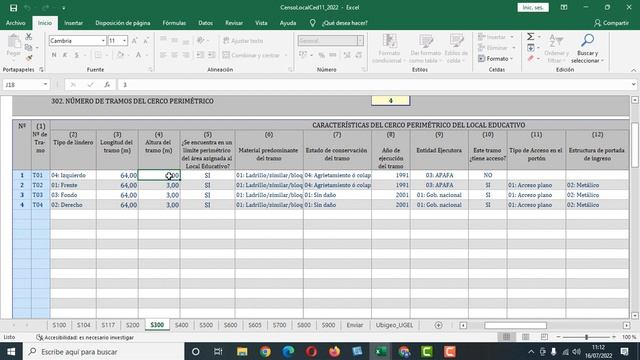 ERROR EXCEL 400 0  500 EN CENSO ESCOLAR 2022
