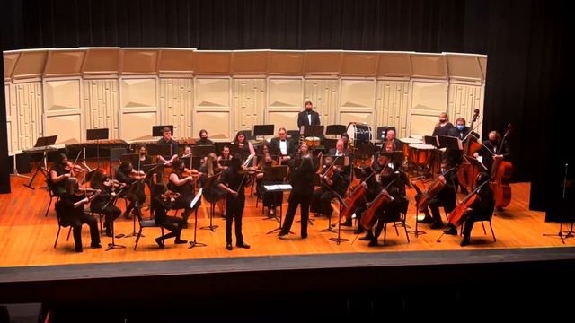Violin Concerto in C Major, 1st mv by Dmitri Kabalevsky- Maximus Yang with Marshall Univ. Symphony