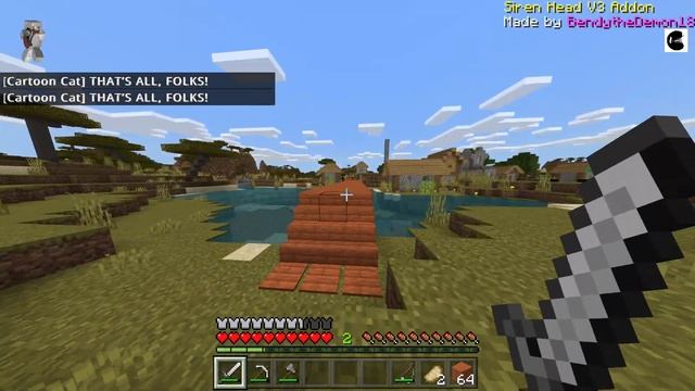 CARTOON CAT found in MINECRAFT PE!