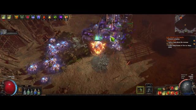 3.20 TOXIC RAIN/CAUSTIC ARROW RAIDER CHIMERA GUARDIAN T16 , POE SANCTUM LEAGUE 3.20 DAY 3-4
