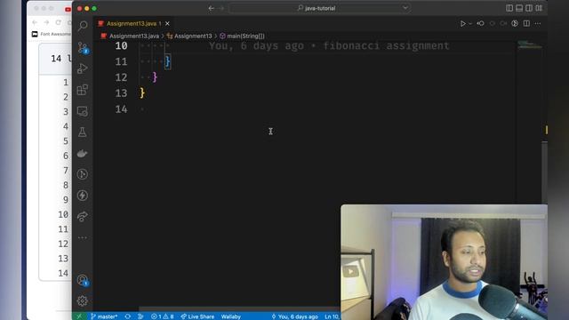 Java Bangla Tutorials 55 : Assignment 13 | fibonacci series