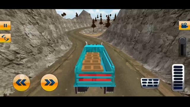indian Cargo track drawing simulator 3d game video