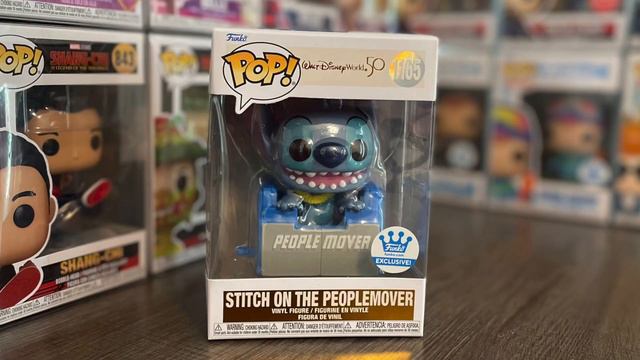 Disney the Peoplemover: Mickey Mouse, Pluto, Stitch and Minnie Mouse. Funko Pop! Collection.
