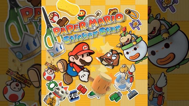 Paper Mario Sticker Star OST - Can't Catch Me!