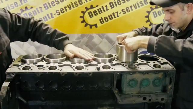 Капитальный ремонт двигателя Deutz BF 6M 1013