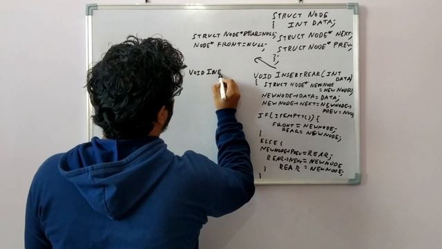 Queue Lecture - 14 || Implementing Dequeue with Doubly Linked List