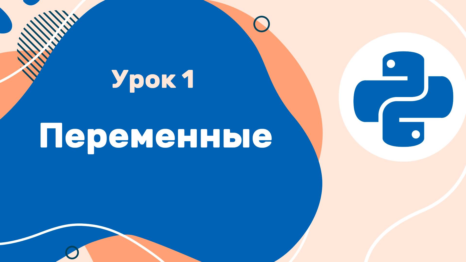 Python для ЕГЭ | Урок №1 | Переменные