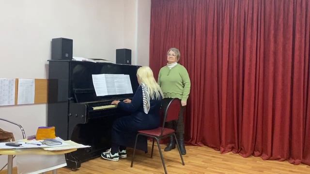 Вальс "Березка" - Светлана Катаева,  piano - Елена Леменкова