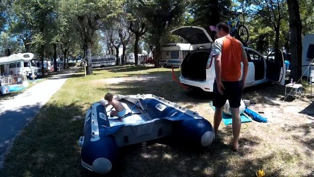 HonWave T35 Honda outboard BF10 timelapse