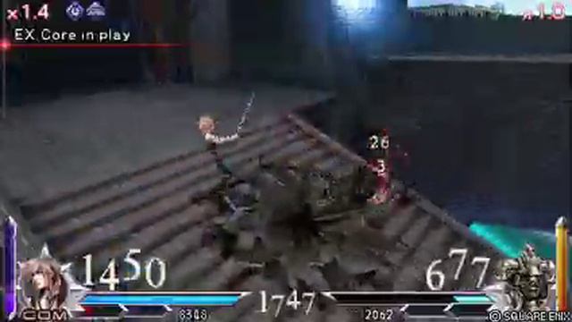 Dissidia 012 Final Fantasy - Lightning vs. Gabranth