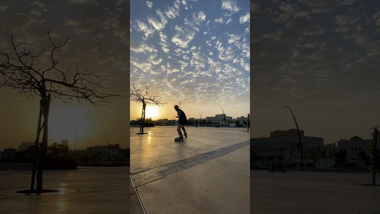 Sharjah Beach Inline Skating