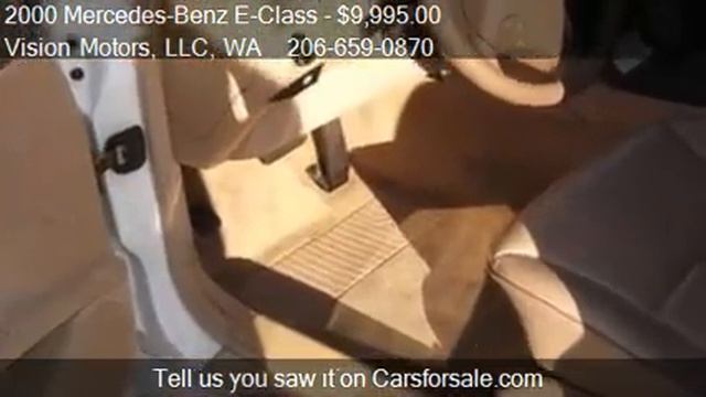 2000 Mercedes-Benz E-Class E320 Sedan 4D - for sale in Tukwi