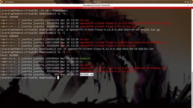 OKD | Instalación de cliente oc en Linux